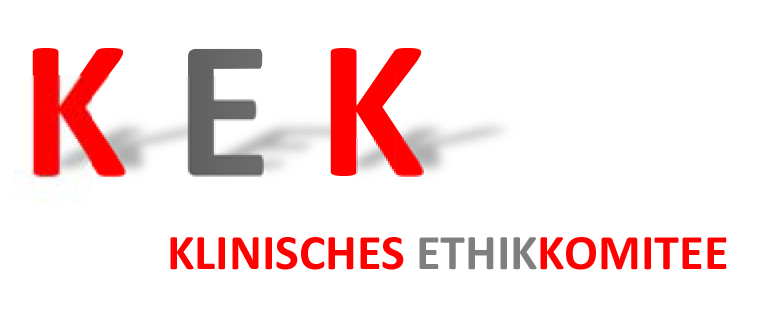 Logo des Klinischen Ethikkomitees (KEK)