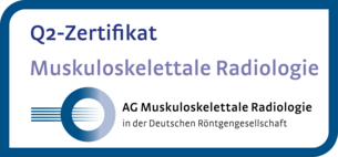 Zertifizierungssiegel der AG Muskuloskelettale Radiologie