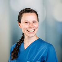 Porträt Michaela Jäger, Leitende Hebamme Kreißsaal, varisano Klinikum Frankfurt Höchst