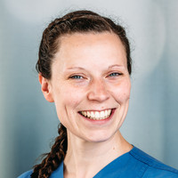 Porträt Michaela Jäger, Leitende Hebamme Kreißsaal, varisano Klinikum Frankfurt Höchst