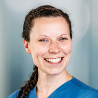 Porträt Michaela Jäger, Leitende Hebamme Kreißsaal, varisano Klinikum Frankfurt Höchst