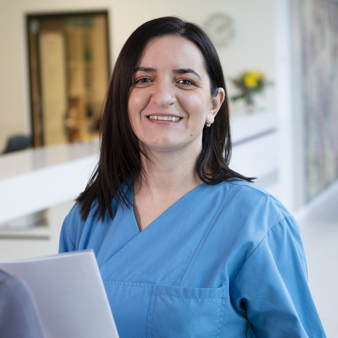 Emina Corovic, Pflege-Bereichsleiterin 