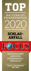 FOCUS-Siegel Top Nationales Krankenhaus Schlaganfall 2020