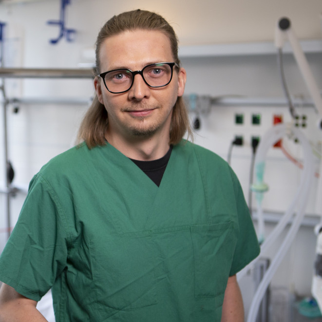 Dirk Melchior, Fachkrankenpfleger für Intensiv & Anästhesie