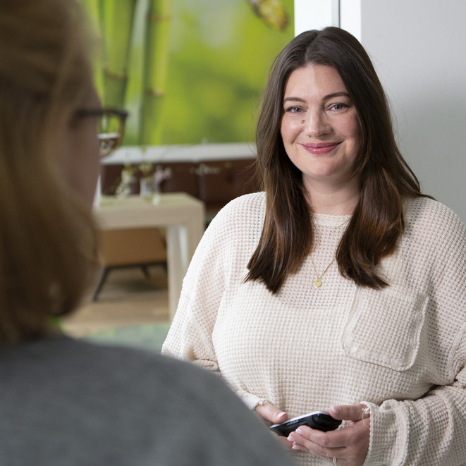 Frau Rodek, Stationsleitung Psychiatrie und Psychiosomatik