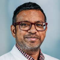 Porträtbild Dr. med. Biju Jose Thanka Nadar, Oberarzt Kardiologie, varisano Klinikum Frankfurt Höchst