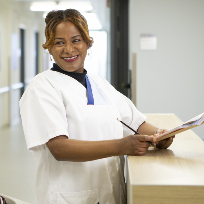 Haimanot Tadesse-Kassa, Krankenschwester