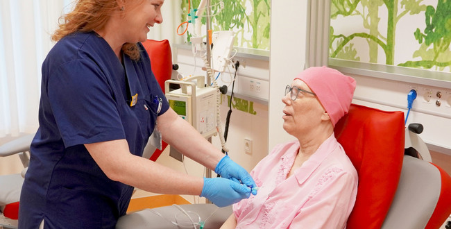 Menschliche Zuwendung und medizinische Versorgung gehen im Höchster Onkologischen Zentrum Hand in Hand.